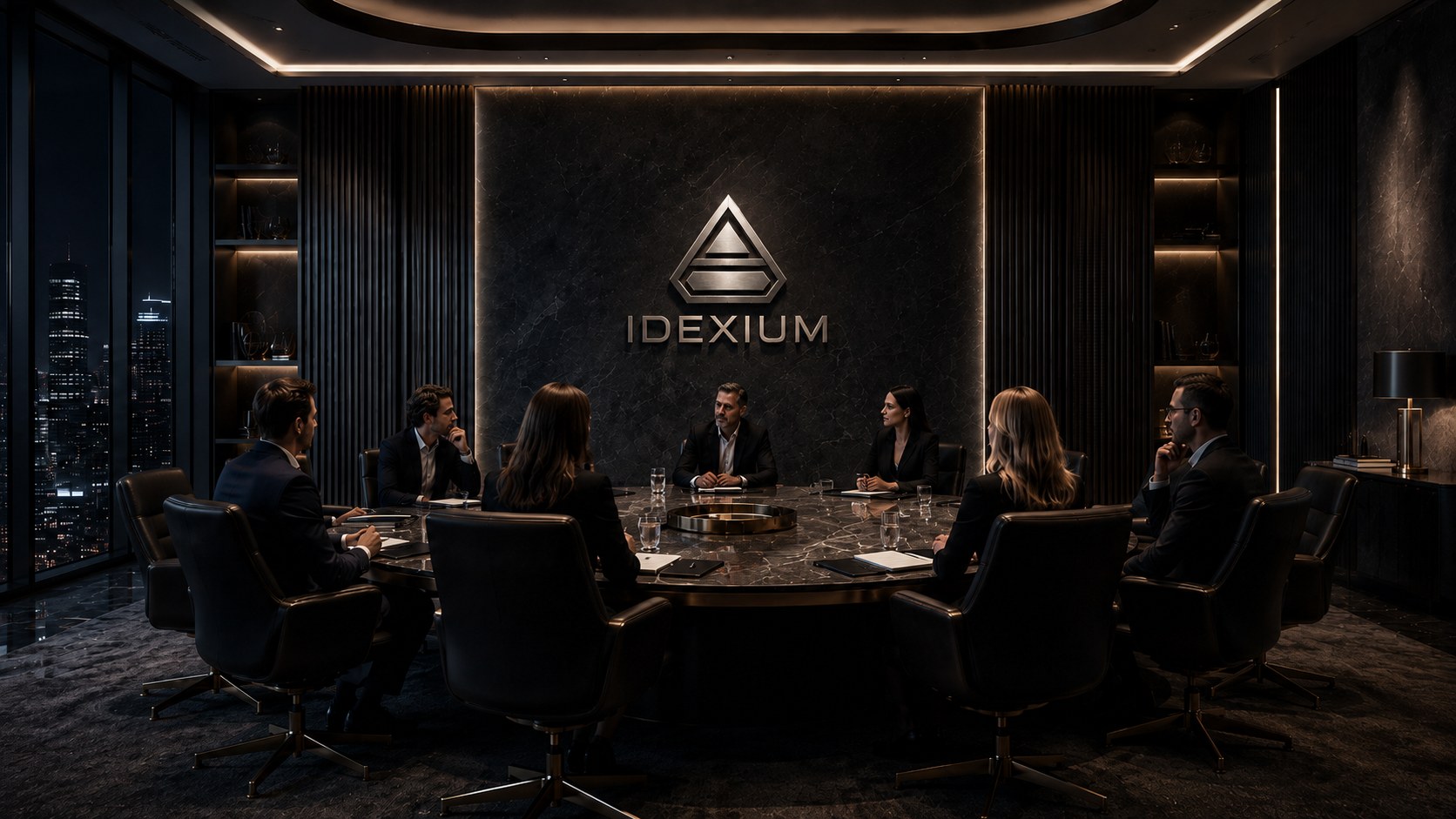 Зал IDEXIUM Club: закрытая встреча участников